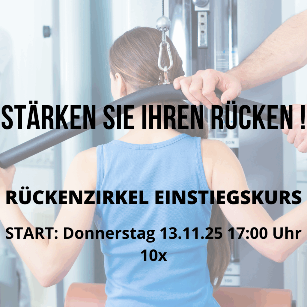 Rückentraining in der Gruppe