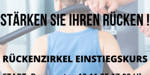 Rückentraining in der Gruppe